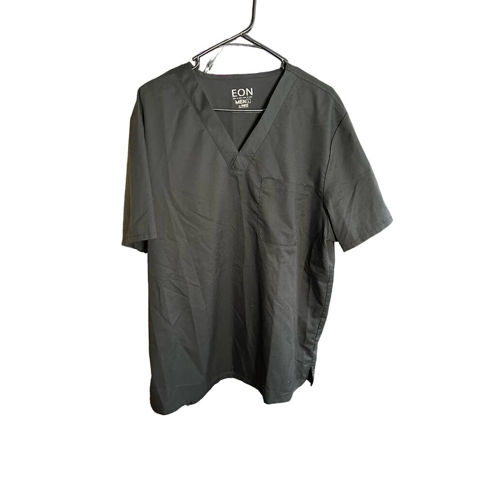 Men’s EON Scrub Top Black size  Large